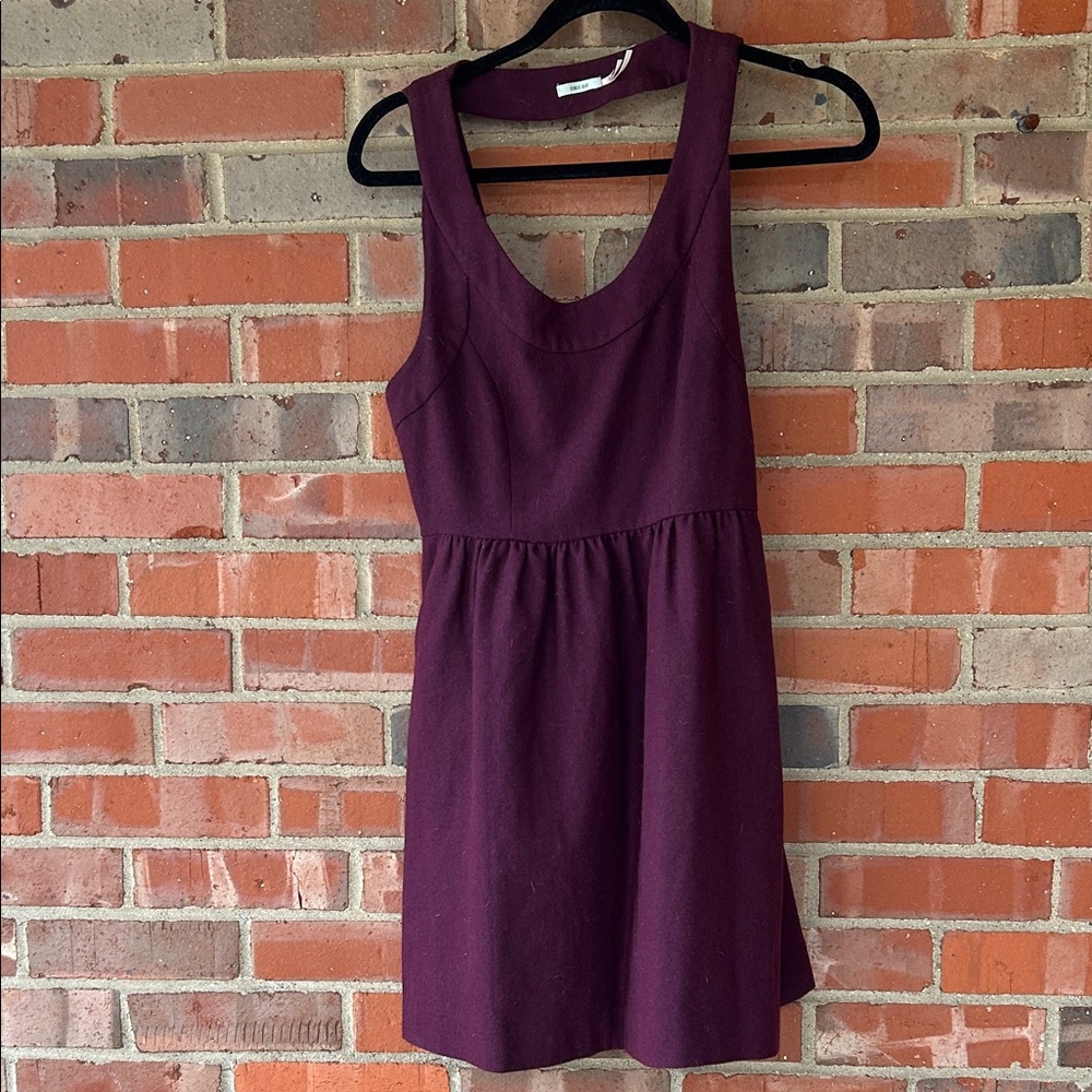 Urban Outfitters Plum Scoop Neck Mini Dress